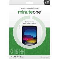 Apple iPad 10th Gen, 10.9 inch, Minute One Clear Case and Glass Screen Protector Buy Now