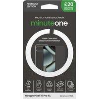 Google Pixel 10 Pro XL Minute One Premium Clear Case and Screen Protector Buy Now