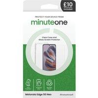 Motorola Edge 50 Neo Minute One Clear Case And Glass Screen Protector Buy Now