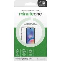 Samsung Galaxy A05s Minute One Clear Case and Glass Screen Protector Buy Now