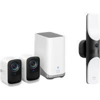 eufyCam S300 (eufyCam 3C)+ Wired Wall Light Cam S100