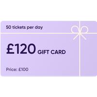 Giftcard (£120) £120.00