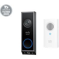 Video Doorbell E340 (Battery Powered) with Chime Black