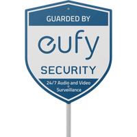 eufy Security Yard Sign White