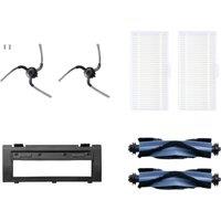 eufy RoboVac Replacement Accessories Kit (2 Side Brushes + 2 Filter Sets + Rolling Brush + Brush Guard) Compatible RoboVac C10.