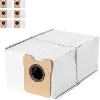 eufy 6-Pack Large Capacity Dust Bags Compatible with eufy C10 white