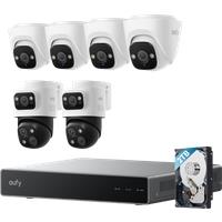 eufy PoE NVR CCTV Security System E41 (4 PoE E41 Add-on Cams) + 2 PoE S4 Add-on Cams + 2 TB HDD