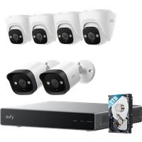 eufy PoE NVR CCTV Security System E41 (4 PoE E41 Add-on Cams) + 2 PoE E40 Add-on Cams + 2 TB HDD