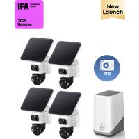 eufyCam S4 4-Cam Kit + 1 TB Hard Drive