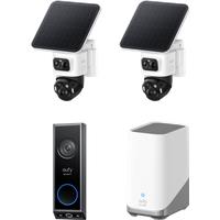 eufyCam S4 (2 pack) + Video Doorbell E340 + Homebase 3