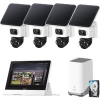 eufyCam S4 (4 pack) + Homebase 3 + Display + 1 TB Hard Drive