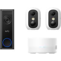 eufy Video Doorbell C30 + eufyCam C35 2-Cam Kit with HBmini