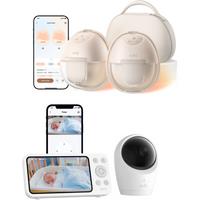 eufy Breast Pump E20 + Baby Monitor E20 White