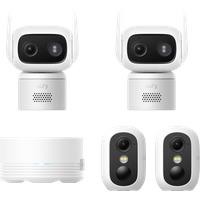 eufyCam C35 2-Cam Kit with HBmini + C31 (2 Pack)