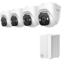 eufy Turret PoE Cam E41 (4-pack) with HomeBase Pro S1
