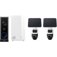 eufyCam S4 (2-pack) + Doorbell E340 + HomeBase Professional S1