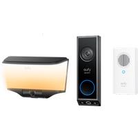 Wall Light Cam S4 and Video Doorbell E340 with Chime