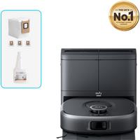 Anker eufy C30 Robot Vacuum and Mop Combo with 3 Dust Bags and 1 Floor Cleaning Solution