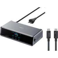 Anker Prime Docking Station (14-in-1, Triple Display, DisplayLink) with DL7400 + Thunderbolt 4 Cable USB C to USB C (3.3 ft, 40Gbps, 240W)