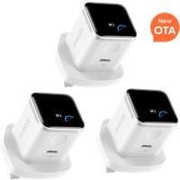Anker Nano Charger (45W, Smart Display, 3-Pack) Aurora White3 Pack