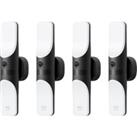 Wired Wall Light Cam S100 (4 Packs) White