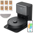 eufy L60 Hybrid Robot Vacuum with Self Empty Station + 6 Replacement Dustbags black