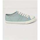 Raya Canvas Lace Up Trainers