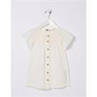 Kid's Emily Embroidered Blouse