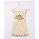 Kid's Embroidered Strappy Dress