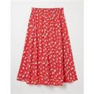 Millie Strawberry Midi Skirt
