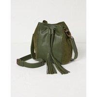 Winalie Leather Mini Bucket Bag