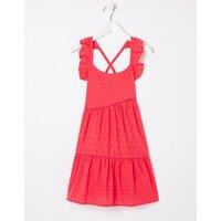 Kid's Broderie Frill Tiered Dress
