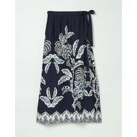 Blakely Damask Placement Maxi Skirt
