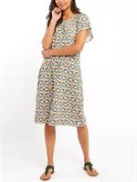 New Fat Face Lucy Lounging Leopard Pockets Tunic Dress £45 8 10 12 14 16 18 - 10 Regular