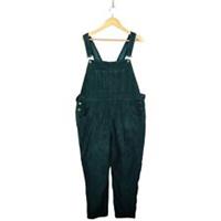 Fat Face Womens Green Corduroy Dungarees Size 20 New With Tags BNWT - 20 Regular