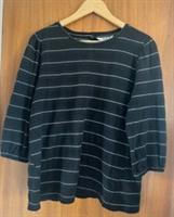 FatFace Penny Stripe Top, Size 14 - 14 Regular