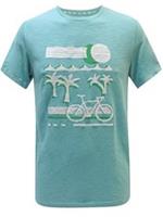 EX- Fat Face Mens Embroidered Palm Graphic T-Shirt Size Small RRP £25 - S Regular