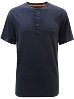 EX- Fat Face Mens Slub Henley T-Shirt Size Small RRP £28 - S Regular