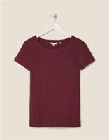 Fat Face Pure Cotton Maple T-Shirt Size 6 RRP £24.50 - 6 Regular