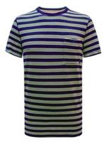 EX- Fat Face Mens Striped Pocket T-Shirt RRP £35 Size Small - S Regular