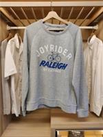 BNWT FATFACE LARGE GREY SWEATSHIRT TRACK TOP RALEIGH JOYRIDER BIKE CREW MENS