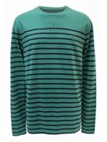 Fat Face Mens Pure Cotton Striped Long Sleeve Rock T-Shirt RRP £39.50 Size Large - L Regular