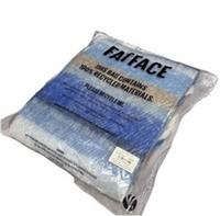 FatFace Blue Skinny Stripe Scarf Womens Accessory Gift New