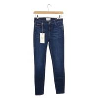 Fat Face Women's Blue Denim Harlow Super Skinny Jeans Size 10 Long New With Tags - 10 Regular
