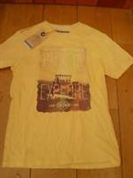 FAT FACE SURF TRIP BOARD PHOTOGRAPH PRINT TEE T SHIRT XS MEN TEEN YELLOW EXPLORE