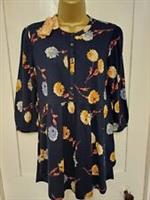 BNWT Fat Face Floral Jersey Top Size UK 10.  L3 - 10 Regular