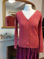 New Fat Face size UK 10 pure cotton lace knit crochet cardigan wrap £50 - 10 Regular