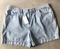 Fat Face Mom Denim Shorts Women's Blue Stonewash Cotton Size 24 BNWT - 24 Regular