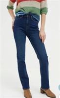 Fat Face Women's Brooke Bootcut Stretch Jeans - Blue - UK-22 Regular