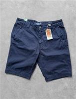 FatFace Mens Navy Chino Shorts W38 BNWT Cotton Casual Summer Zip Button - 38 Regular